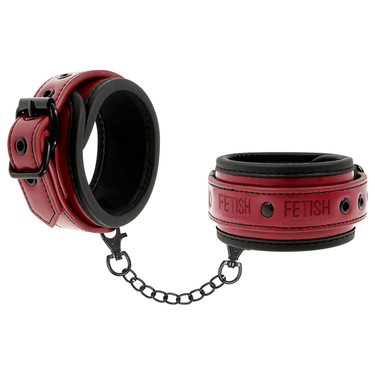 Manette BDSM vegane eleganti con fibbia in metallo nickel free